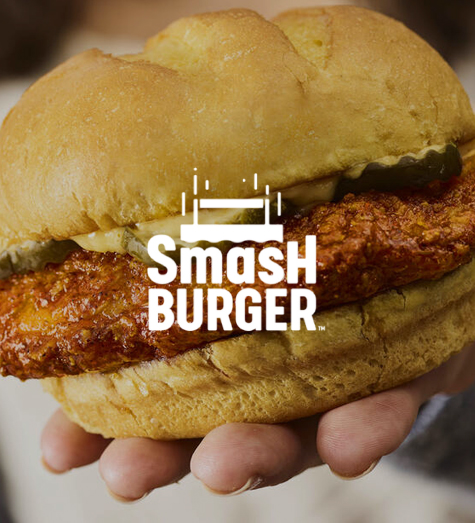 Smashburger<br>Scorchin’ Hot Spicy Chicken Sandwich